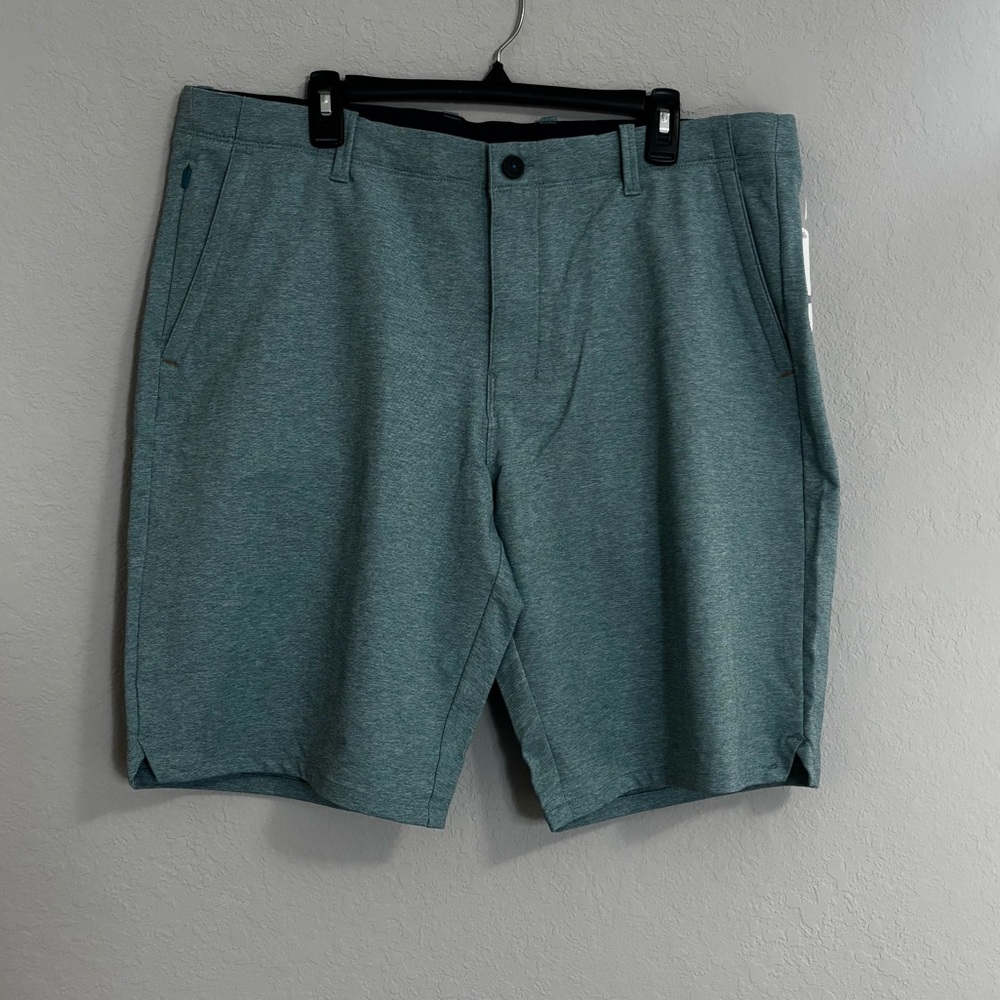 Tommy Bahama Teal Flat Front Shorts